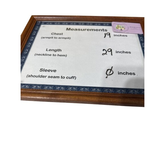 Lucky Brand Navy Sleeveless Embroidered Tank Top L Factory Distressed Neckline - Picture 7 of 7